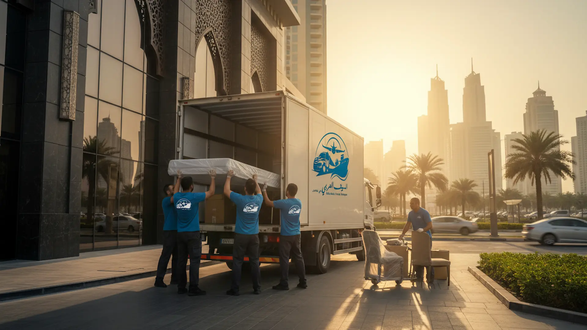Shipping Furniture from Dubai to Irbid, Jordan - Al Saif Al Arabi