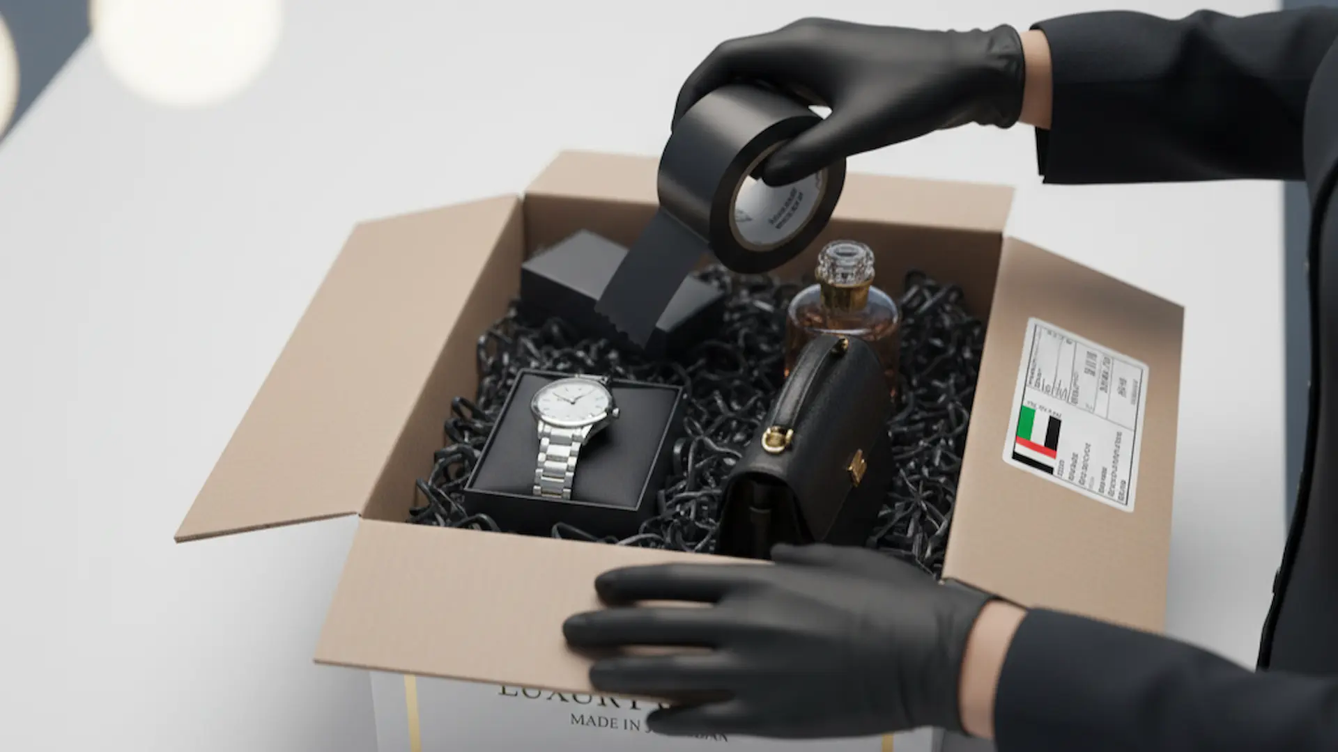 شحن المنتجات الفاخرة من الإمارات إلى الأردن