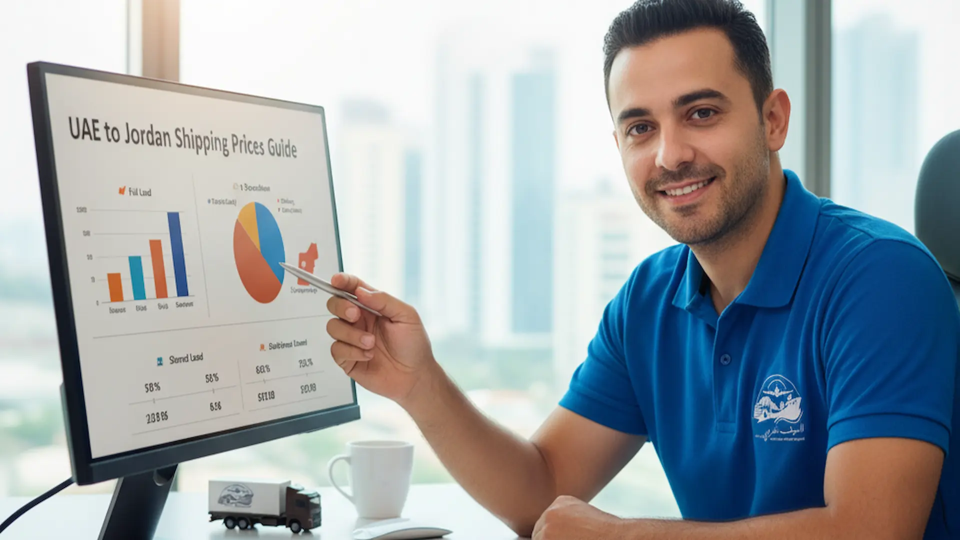 دليل أسعار شحن الأثاث من الإمارات إلى الأردن