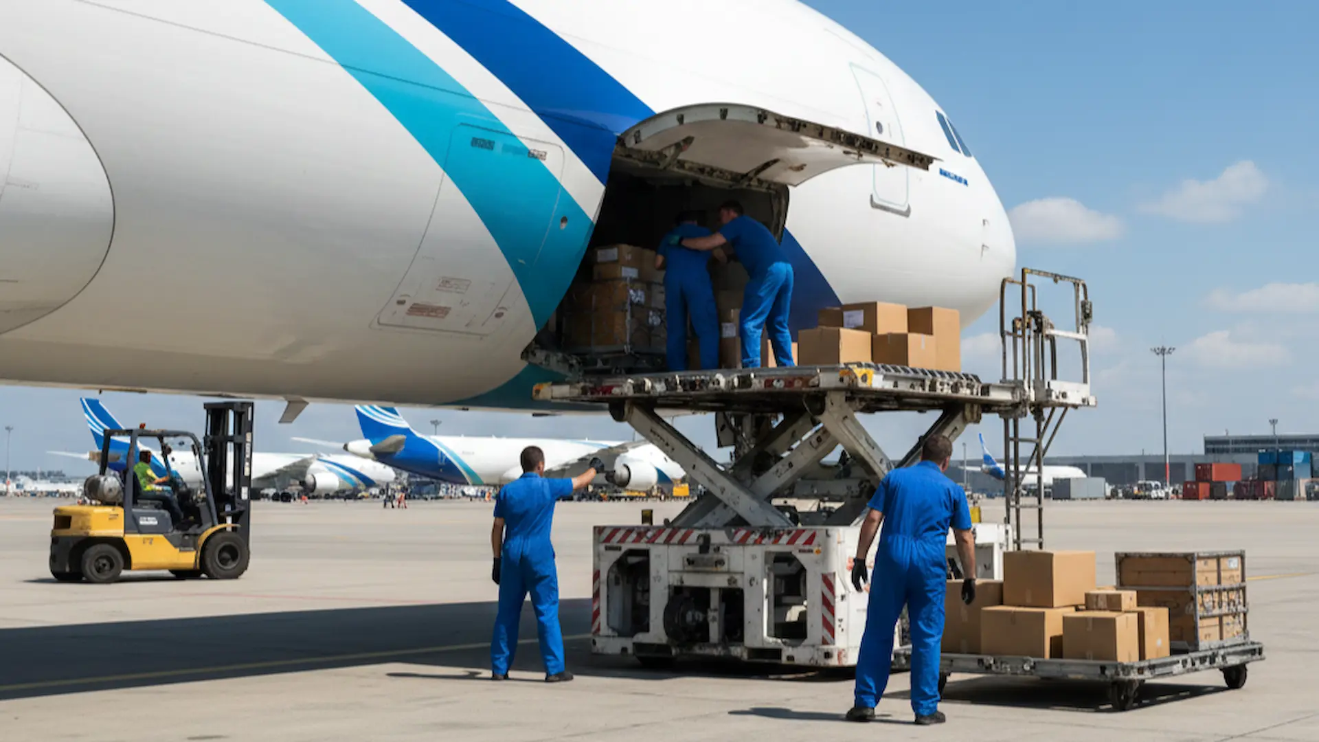 أفضل شركات الشحن الجوي إلى الأردن