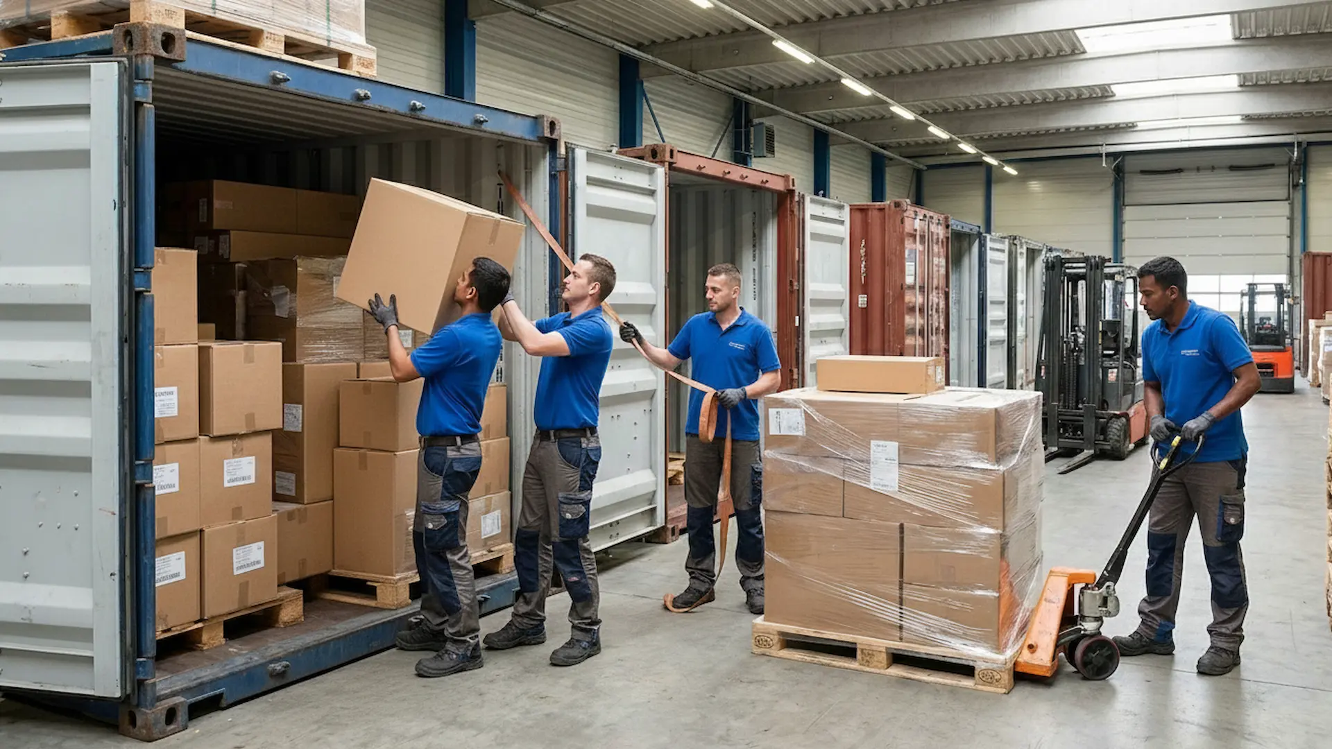 شحن تجاري من الإمارات إلى السعودية