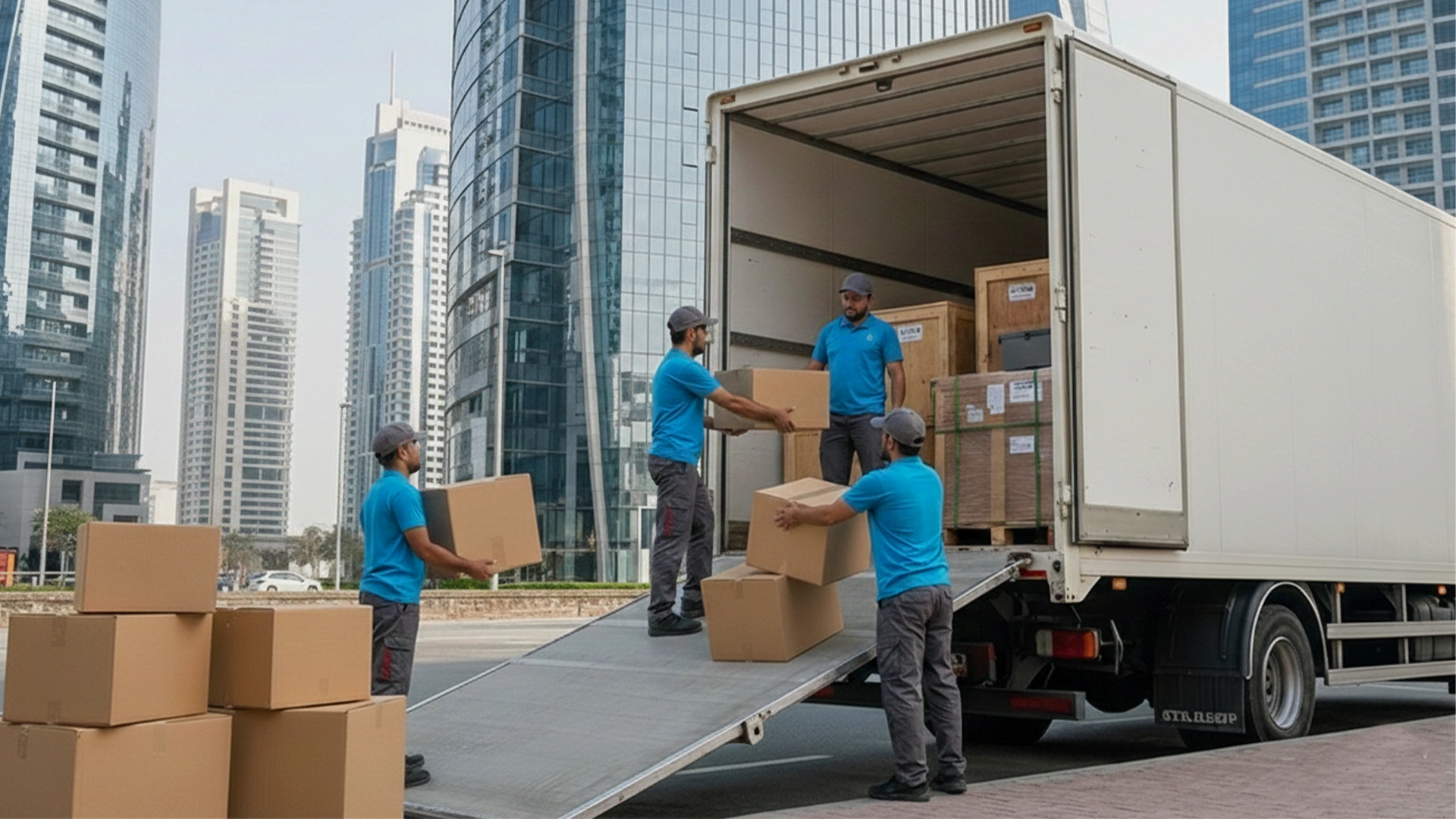 شحن من ابوظبي الى صلالة – خدمات موثوقة وسريعة مع السيف العربي