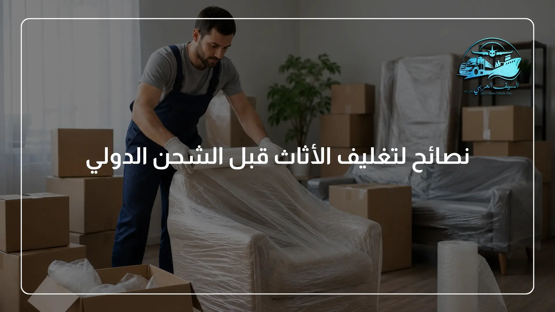 نصائح لتغليف الأثاث قبل الشحن الدولي