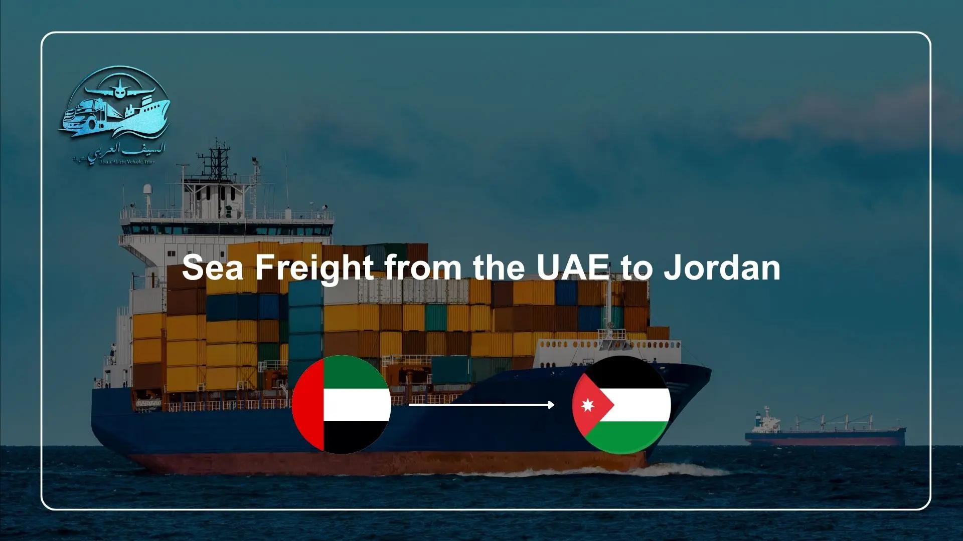 Sea Freight from UAE to Jordan
